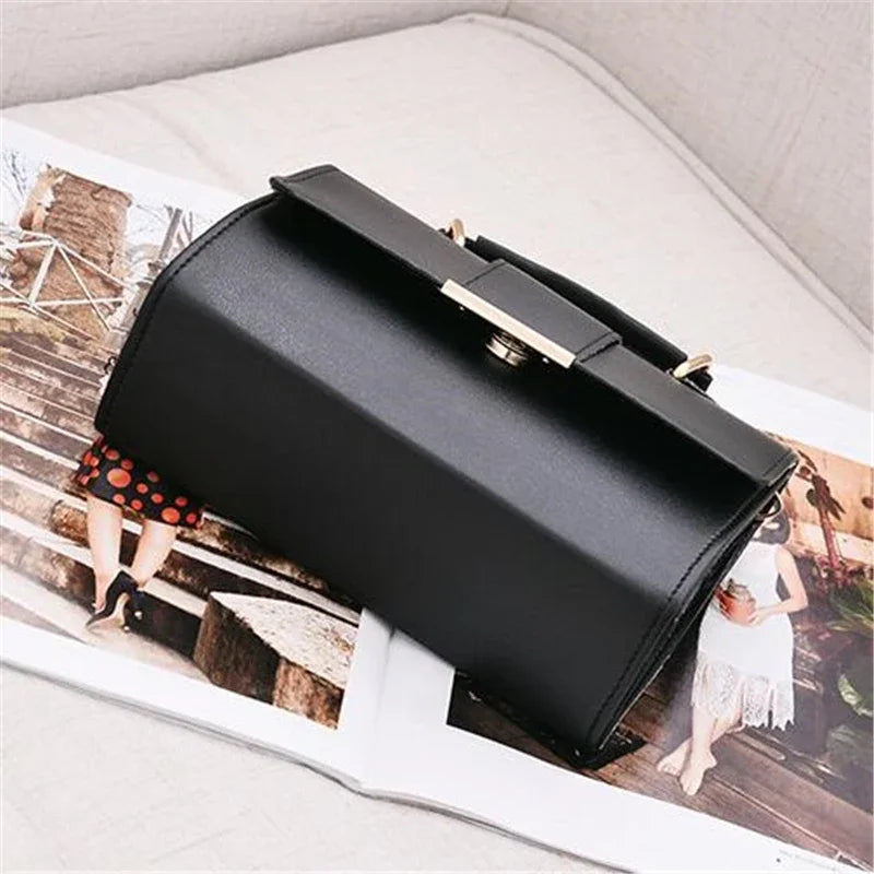 Sac À Main Femme Retro Cuir PU – Pochette Rabat Bandoulière Messenger Vintage Chic