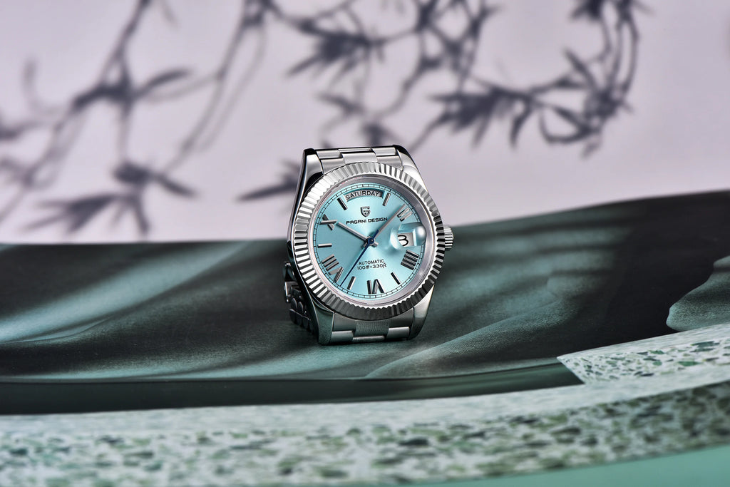 PAGANI DESIGN DD40 2026 Montre Automatique Homme – Verre Saphir AR, Mécanique, Acier Inoxydable | Montre Luxe Homme