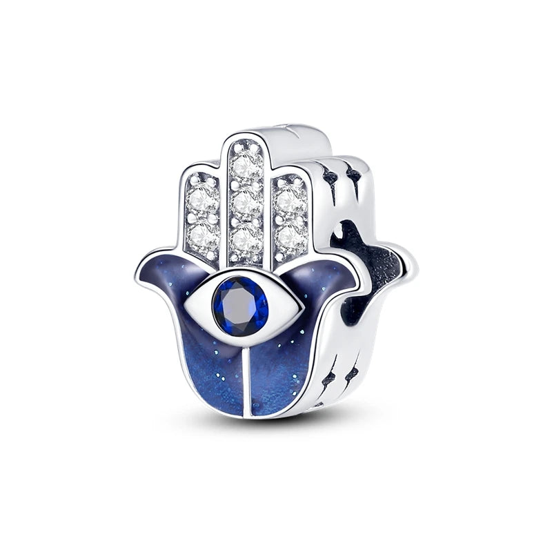 Charm Argent 925 Pendentif Croix, Ange, Pyramide & Pharaon – Breloque Spirituelle & Symbolique DIY | Compatible Bracelet Original | Bijou Personnalisé