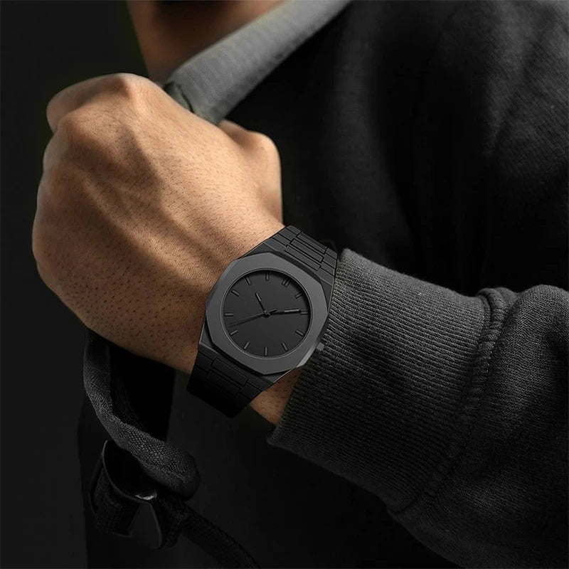 Montre Homme Sport Quartz Bracelet Plastique – Légère Casual Fashion Tendance