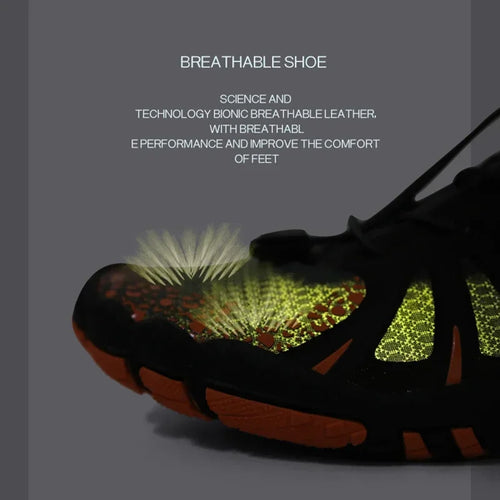 Chaussures Aquatiques 5 Doigts Unisexe – Respirantes & Antidérapantes | Plage, Natation, Fitness & Sport Été | Tailles 36-47