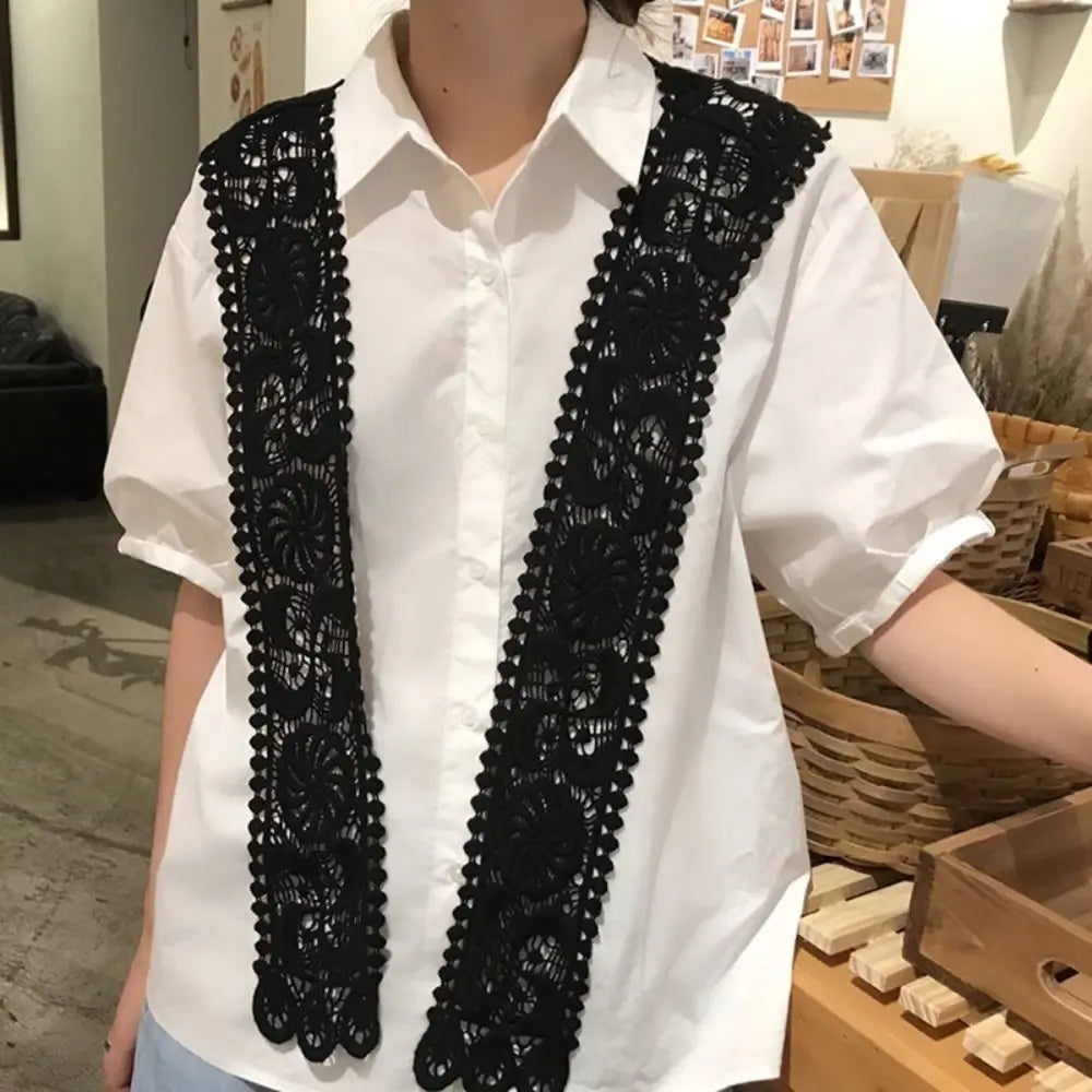 Châle Tricoté Femme Couleur Unie – Faux Col Écharpe Casual Élégante Été