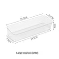 Organisateurs Tiroirs Bureau Maquillage 2025 – Boîtes Plastique Transparent | Rangement Salle de Bain & Bureau