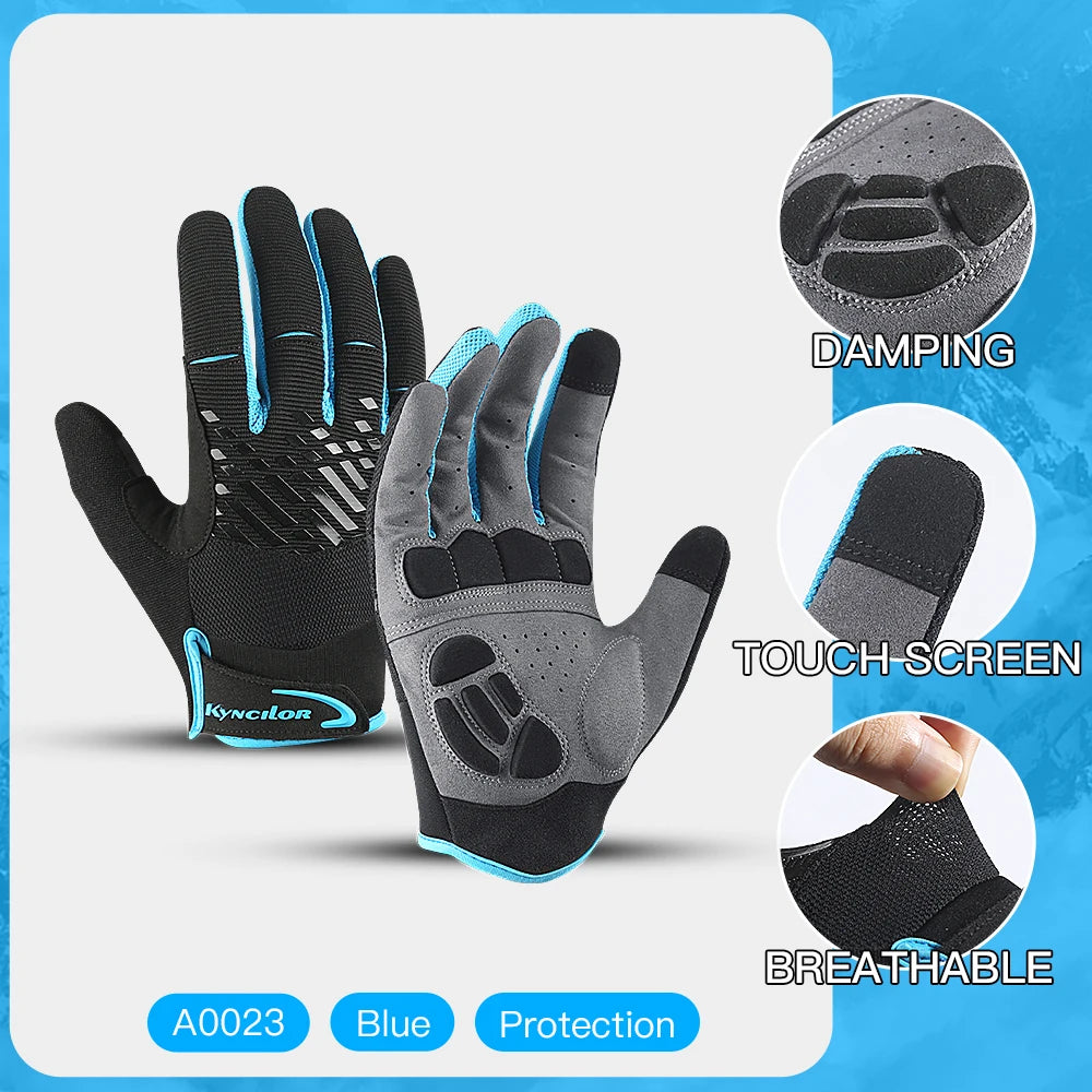 Gants VTT & Cyclisme Tactiles Anti-Chocs – Respirants & Légers | Mountain Bike, Fitness & Sport Outdoor | Printemps Été