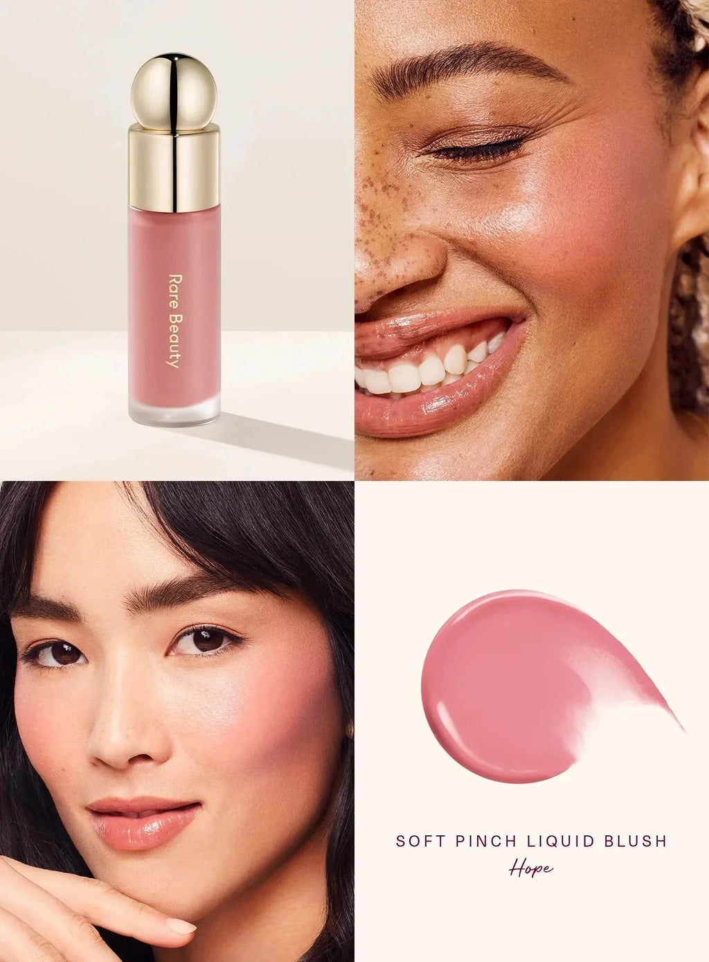 Blush Liquide Rare Beauty – Contouring & Bonne Mine Waterproof | Teint Naturel & Repulpant