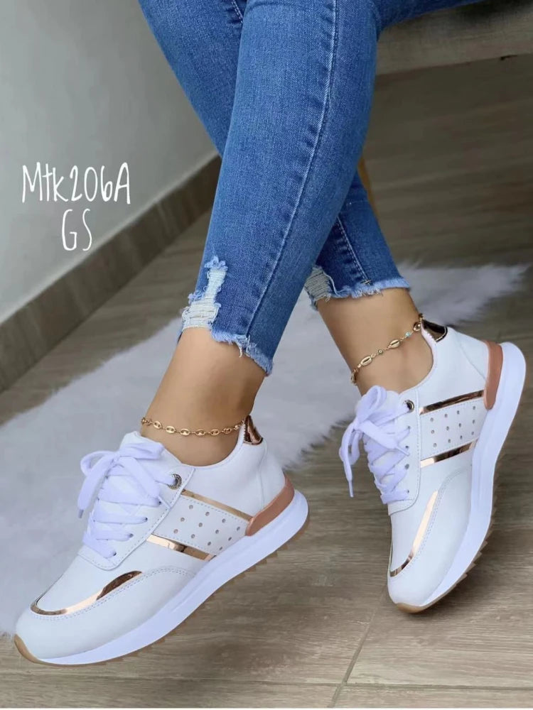 Sneakers Plateforme Femme Running Grande Taille 2025 – Sport Casual Outdoor Confortables