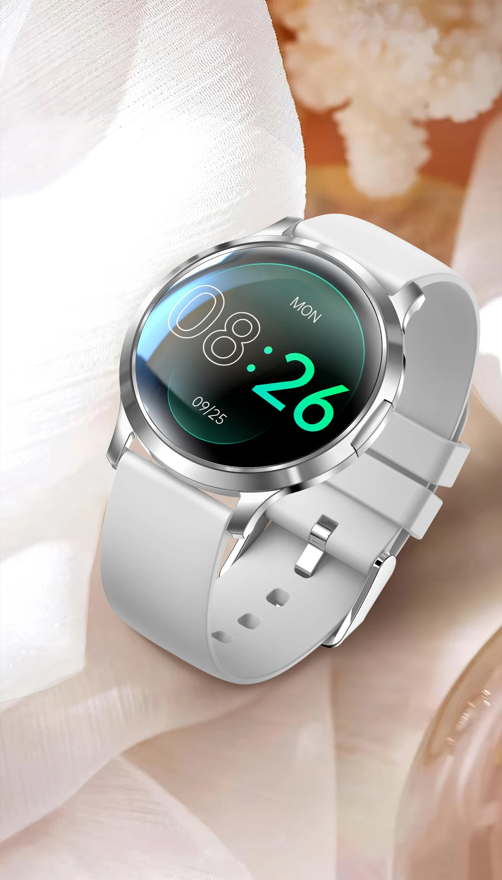 Smartwatch AMOLED 1.32" Unisexe 2025 – Cadran Personnalisable, Appels Bluetooth & Suivi Cardio | Sport & Fitness | Homme & Femme