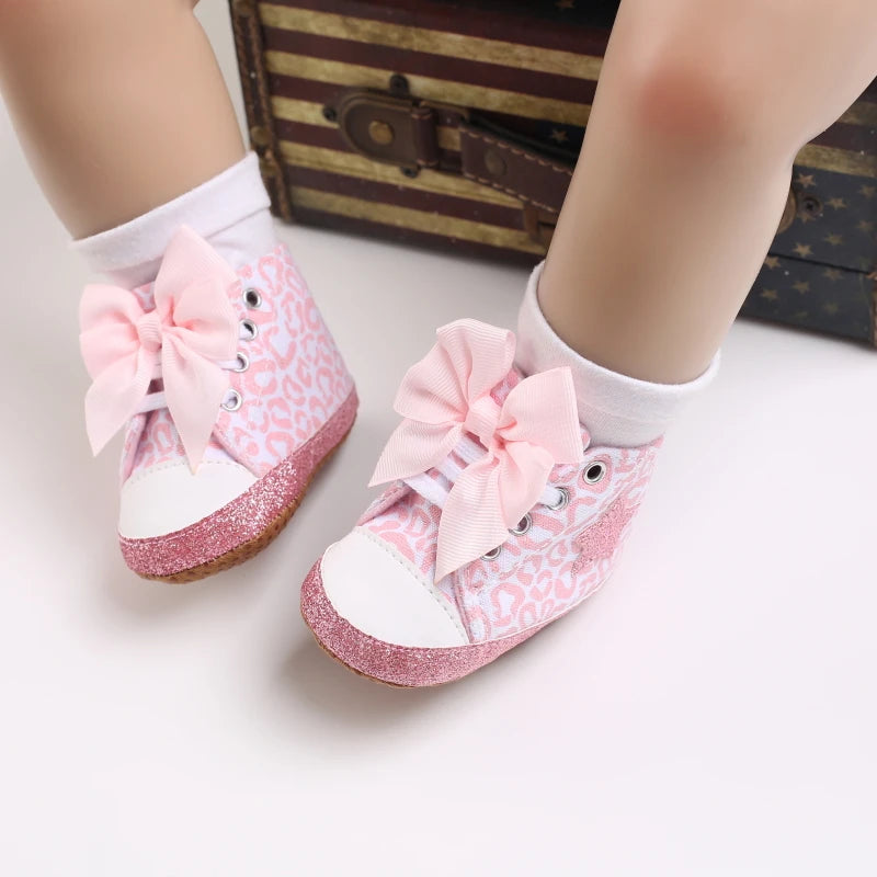 Chaussures Bébé Fille Rose Semelle Souple – Ballerines Légères Confortables Premiers Pas Casual