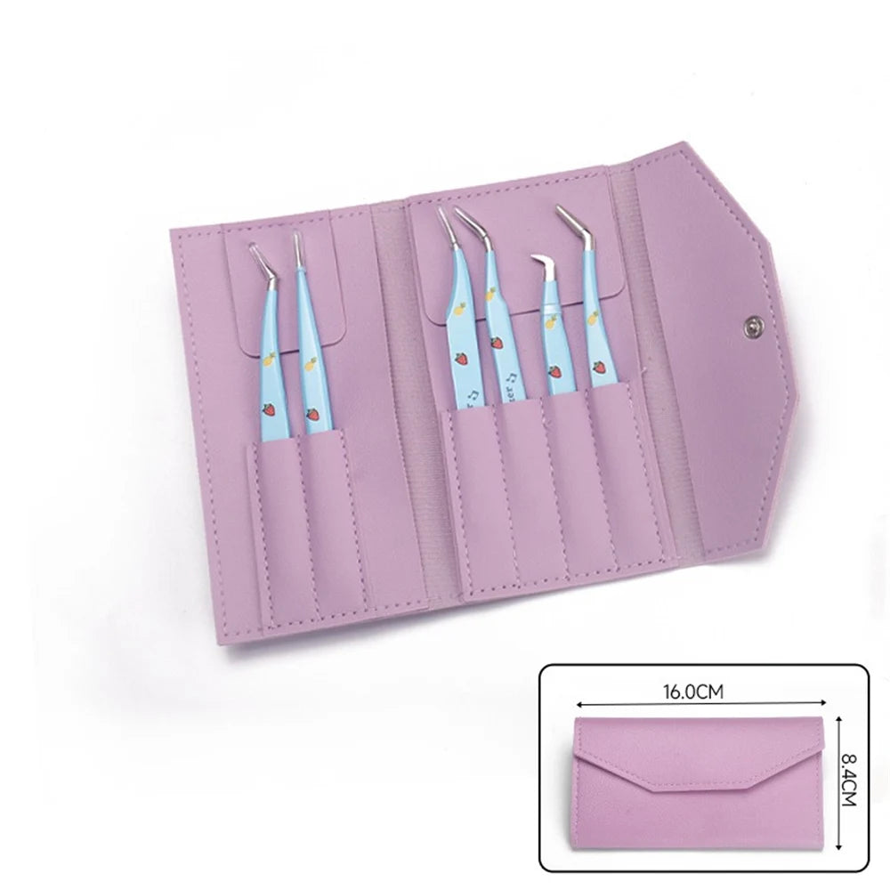 Pinces Extension Cils Inox – Outil Pose Cils & Nail Art | Ramasse-Strass