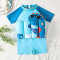 Maillot de Bain Flottant Enfant 1 Pièce – Combinaison Natation Cartoon Garçon Fille