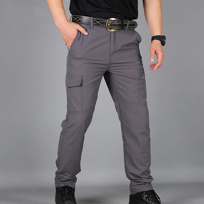 Pantalon Cargo Homme Léger Imperméable Séchage Rapide Tactique Camping Outdoor – Respirant Casual Été | Mode Homme Aventure