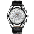 Montre Homme Automatique Calendrier Lumineux Chiffres Romains – Business Étanche Élégante