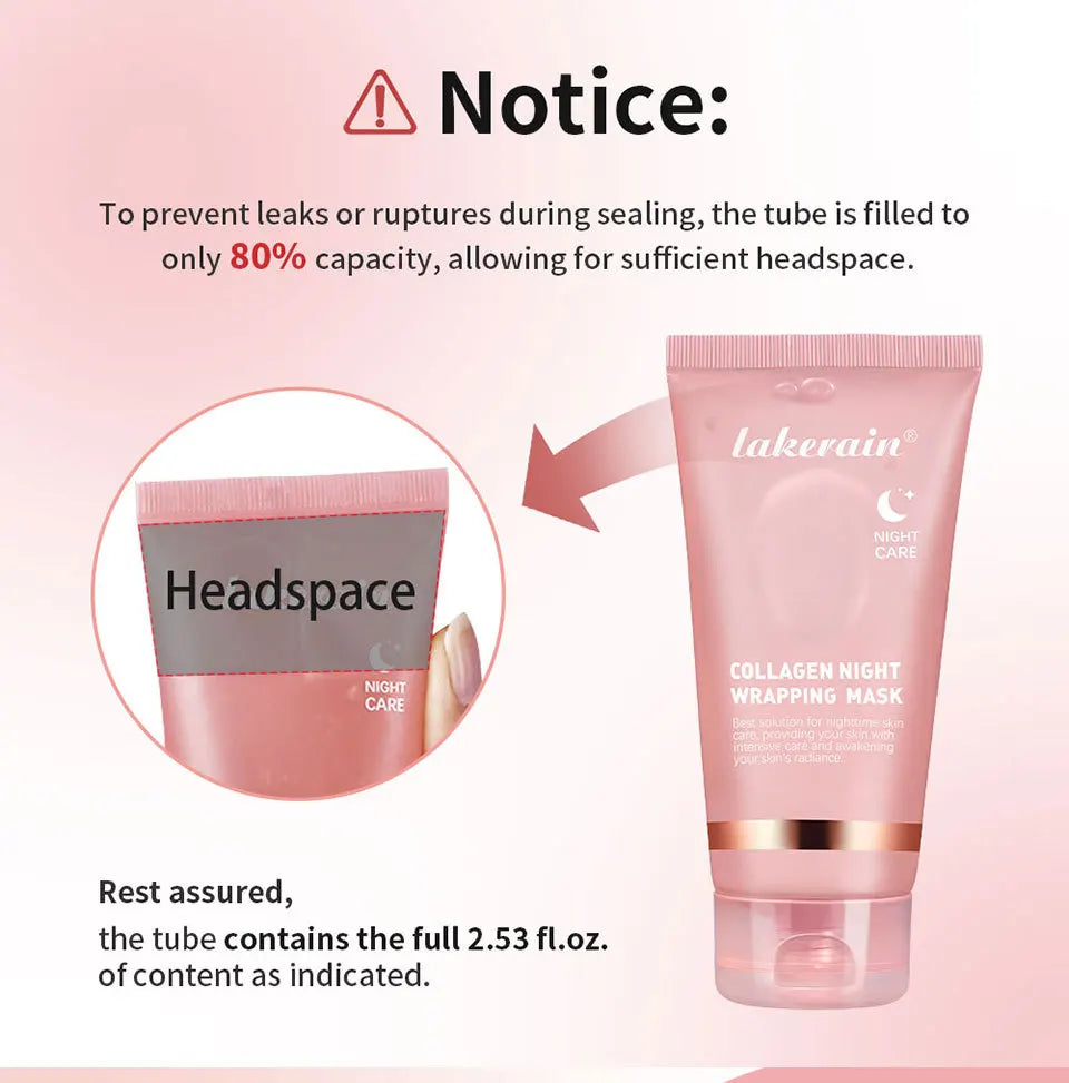Kollagen Peel-Off-Maske - Tiefenhydratation & Festigkeit Nachtpflege