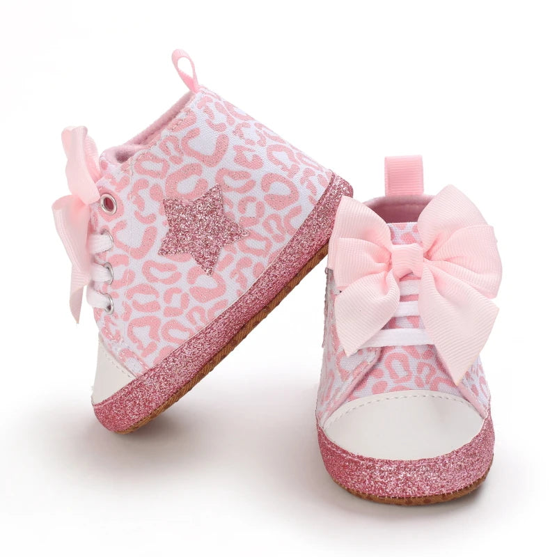 Chaussures Bébé Fille Rose Semelle Souple – Ballerines Légères Confortables Premiers Pas Casual