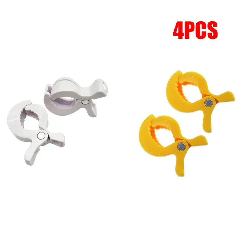 Kinderwagen Clips Zange – 2er/4er Set Multifunktionshaken Autositz Kinderwagen