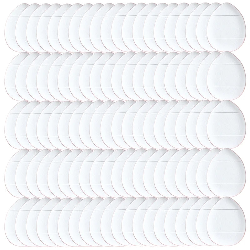 Mini Éponges Doigt Puff Maquillage – Lot 50 ou 100 Pcs | Fond de Teint & Correcteur Air Cushion Sec & Humide