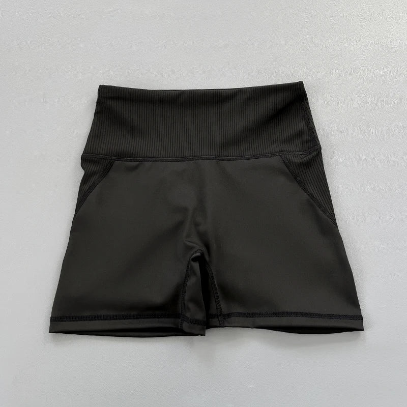 Legging Court 3/4 Femme Taille Haute – Séchage Rapide | Running, Fitness & Yoga Été | Effet Seconde Peau Confortable