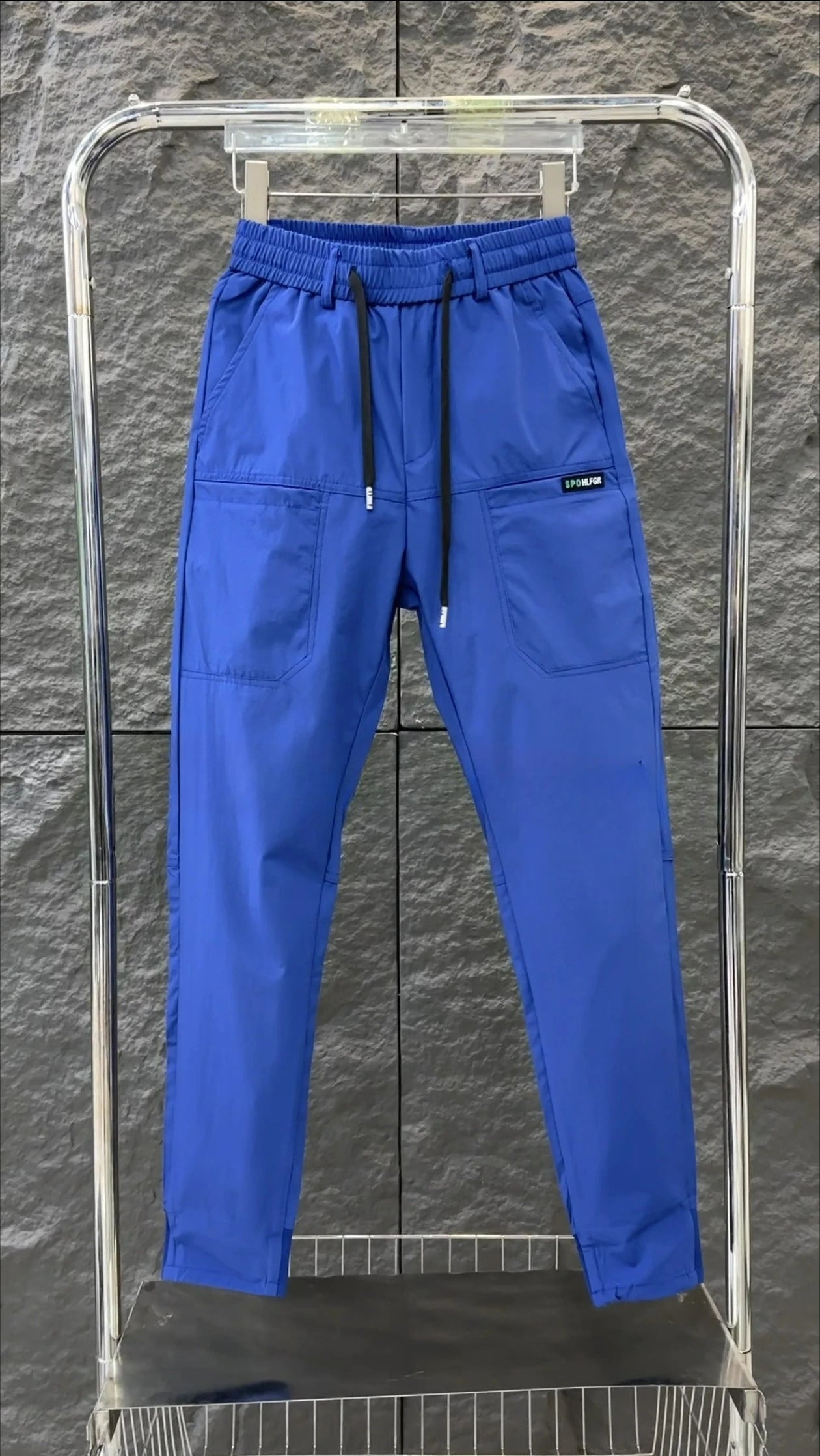 Pantalon Cargo Homme Stretch Multi-Poches – Jogger Skinny Couleur Unie Casual Travail Outdoor | Mode Homme Premium