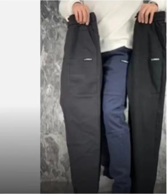 Pantalon Cargo Homme Stretch Multi-Poches – Jogger Skinny Couleur Unie Casual Travail Outdoor | Mode Homme Premium