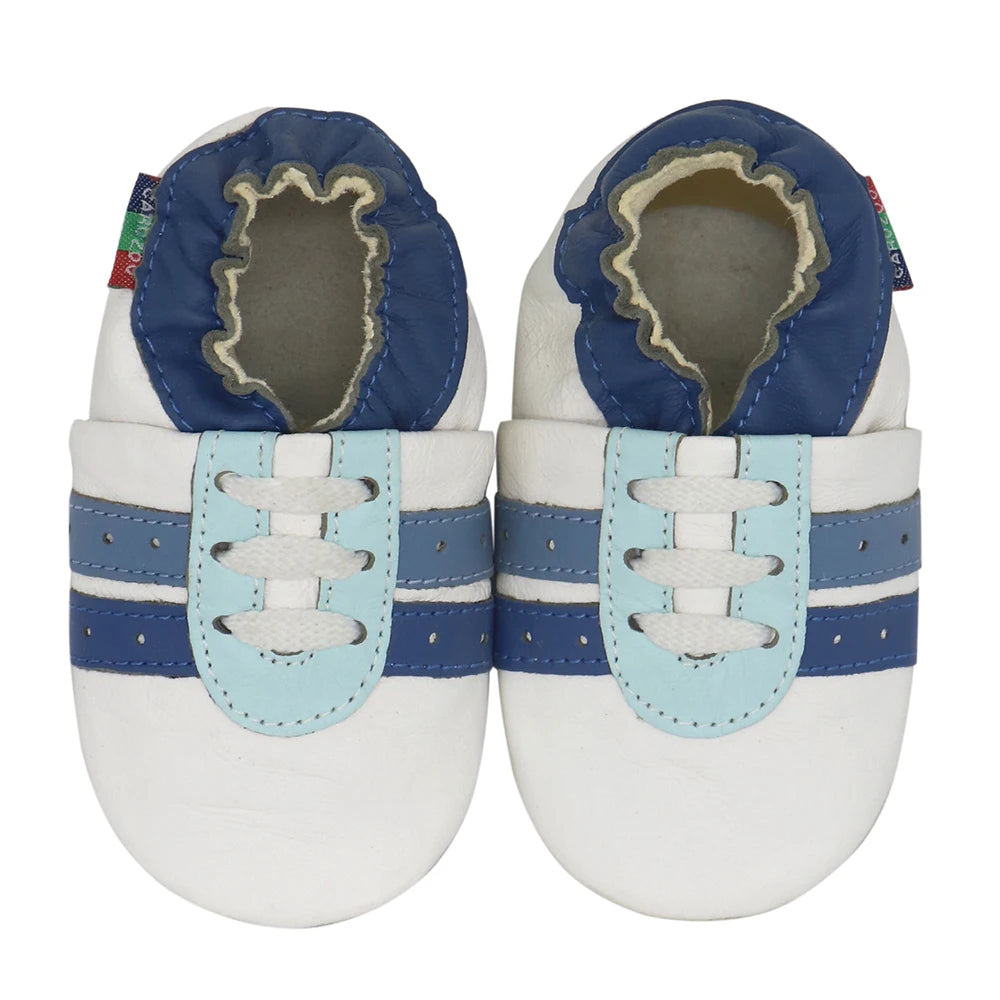 Chaussures Bébé Cuir Mouton Souple Antidérapantes – Premiers Pas Unisexe 0-24 Mois Carozoo