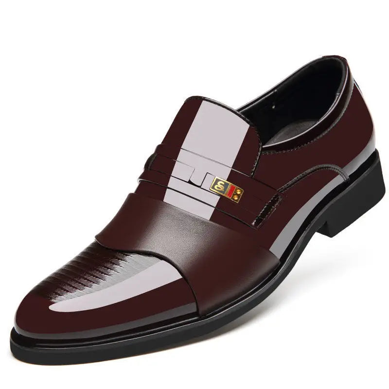 Chaussures Cuir Business Rehaussantes Homme – Formal Casual Automne Confortables