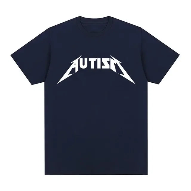 T-Shirt Unisexe Metal Rock Meme Oversize Loose Été – Hip Hop Streetwear Manches Courtes Sport Tendance | Mode Homme & Femme