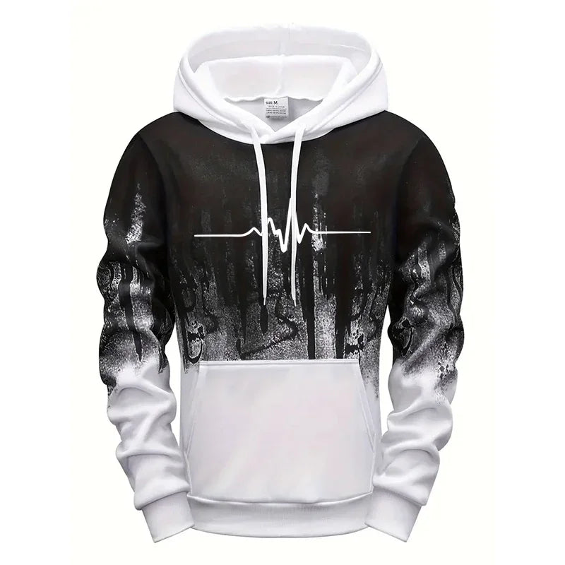 Herren-Trainingsanzug 2-teilig Hoodie + Jogginghose Casual Sport Komfort Alltag Mode Vielseitig Premium – Komplettes Sportoutfit | Herren Sportmode Premium