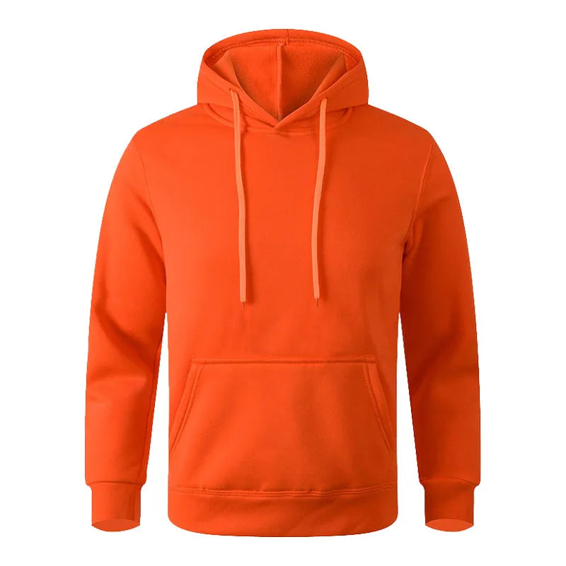 Hoodie Unisexe Homme Femme Polaire Minimaliste Noir Blanc Casual Sport Sweatshirt Capuche Confortable Intemporel | Hoodie Polaire Minimaliste Premium