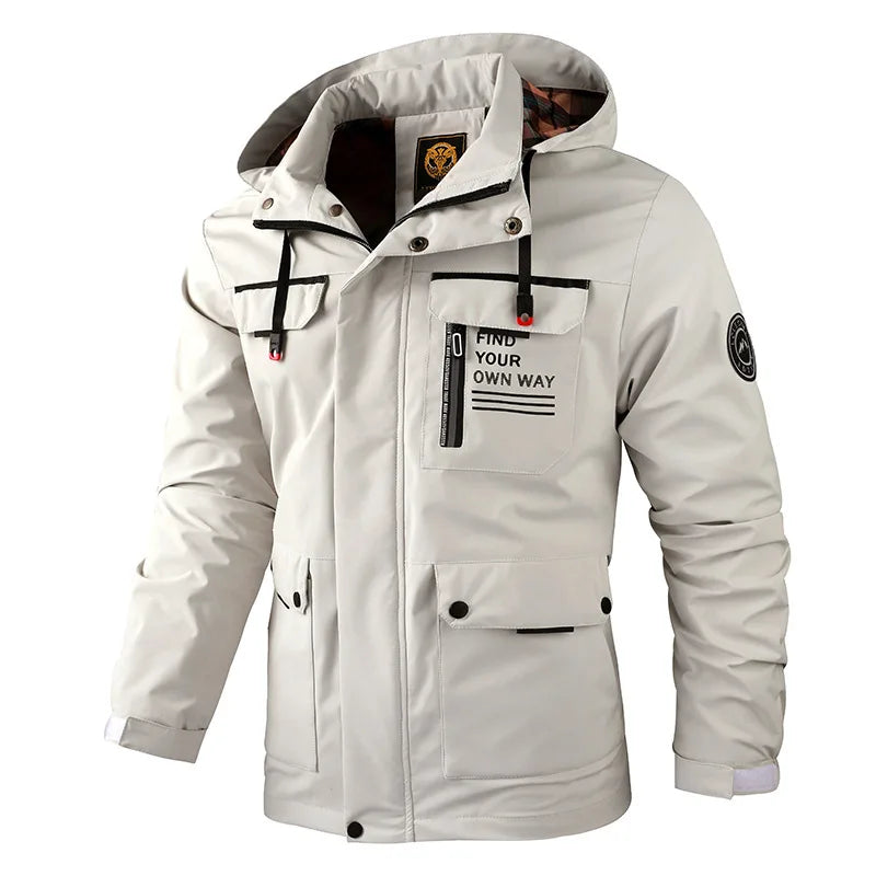 Coupe-Vent Homme Imperméable Softshell Fleece Chaud Épais Capuche Casual Outdoor Hiver Fashion Confortable Performant Intemporel – Coupe-Vent Premium Imperméable Softshell Fleece | Mode Homme Outdoor Hiver Premium