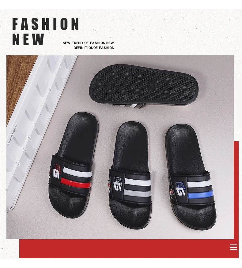 Mules Velcro Homme Légères Plage Grande Taille – Slides Soft Casual Clog Été