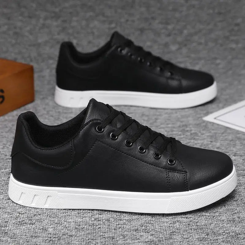 Chaussures Blanches Homme 4 Saisons Respirantes 2026 – Semelle Douce Casual Versatile