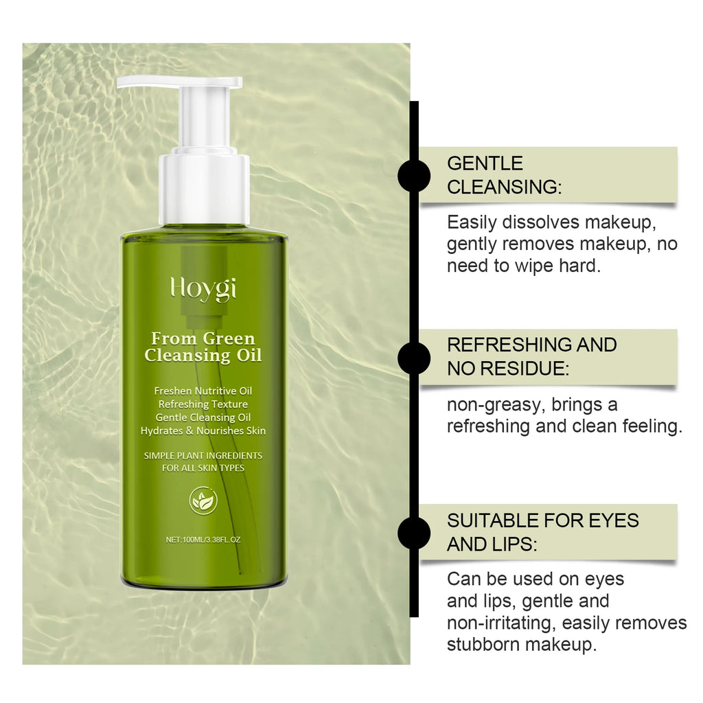 Huile Démaquillante Douce Nettoyage Profond – Anti-Points Noirs & Exfoliante | Soin Visage Femme
