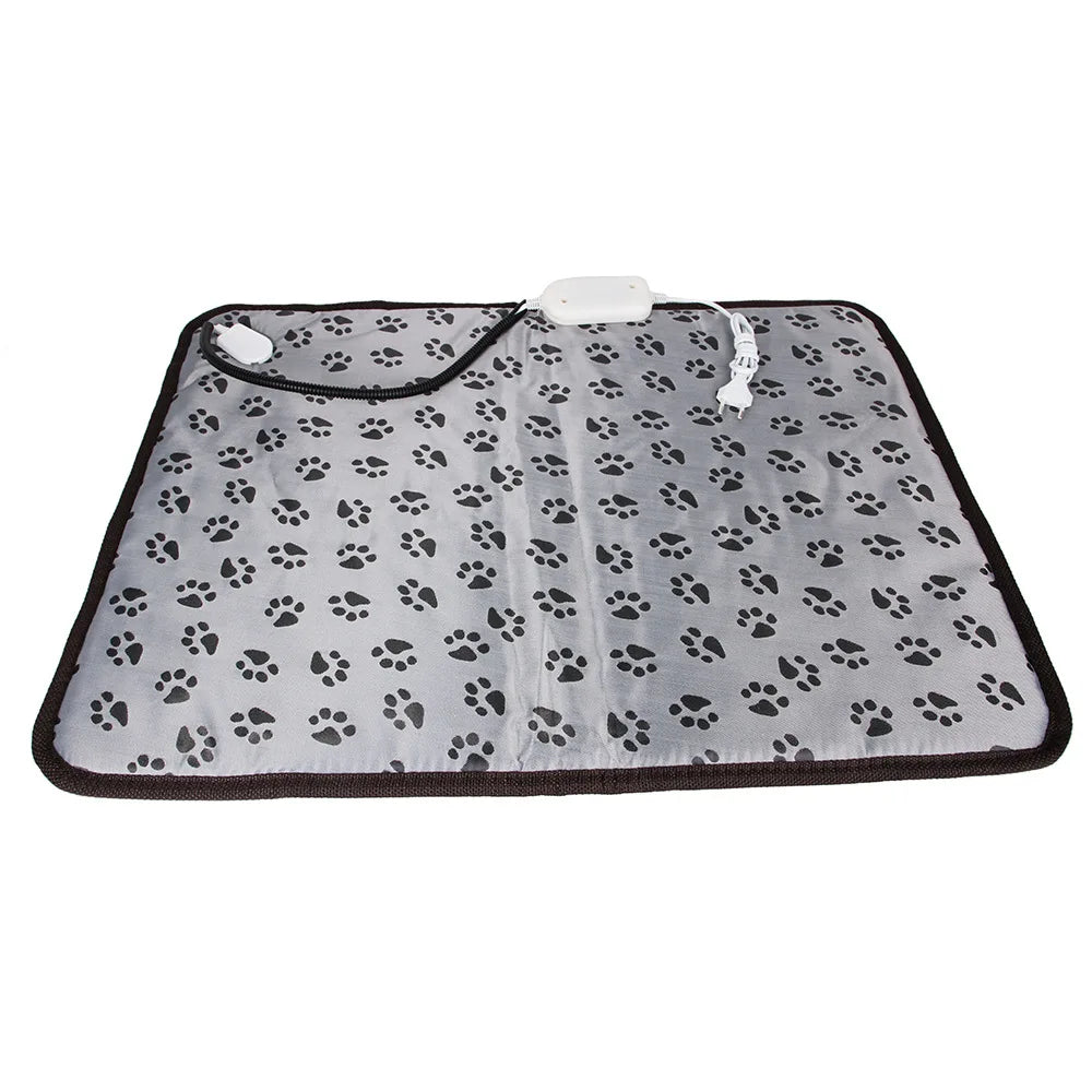 Couverture Chauffante Électrique Animaux Imperméable Anti-Morsure Résistante – Température Constante Réglable | Tapis Chauffant Chien Chat