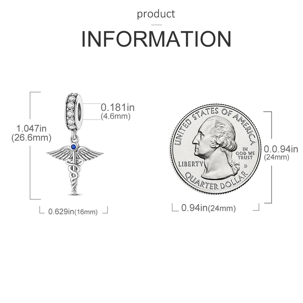 Charm Argent 925 Pendentif Croix, Ange, Pyramide & Pharaon – Breloque Spirituelle & Symbolique DIY | Compatible Bracelet Original | Bijou Personnalisé