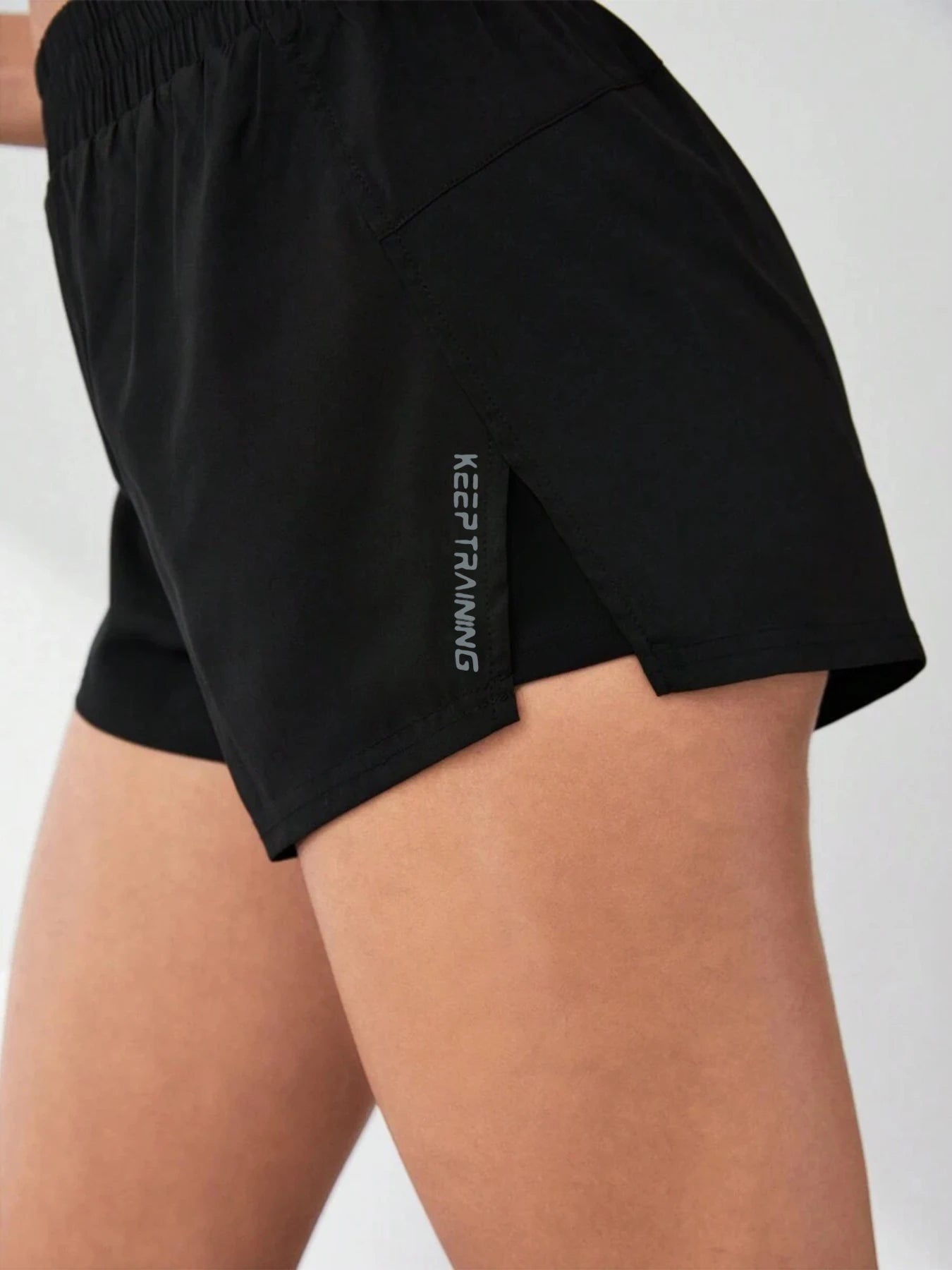 Short Yoga 2 en 1 Anti-Exposition Femme - Running, Fitness, Tennis & Casual