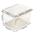 Boîte Rangement Cotons-Tiges Tiroir Transparent – Distributeur Salle de Bain | Sous Miroir