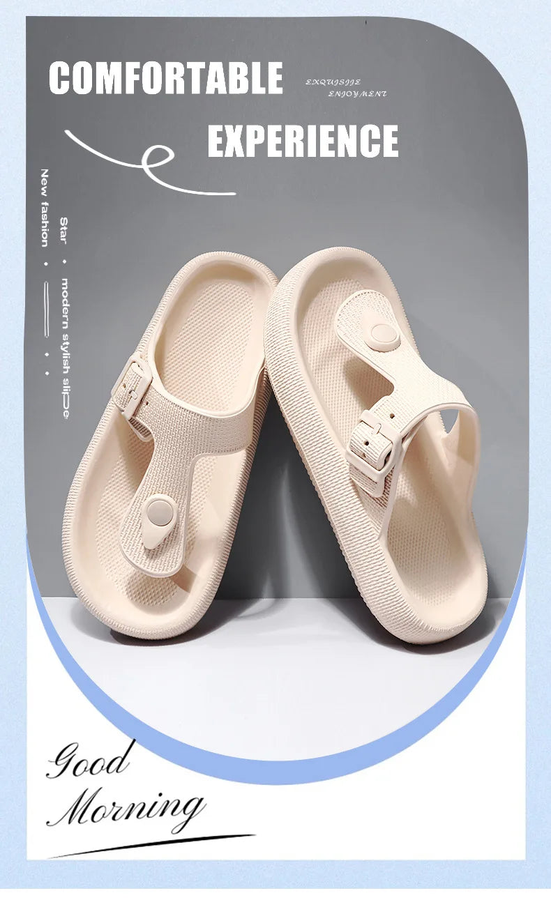 Tongs EVA Comwarm Homme Plage Légères 2025 – Semelle Douce Non-Slip Slides Maison