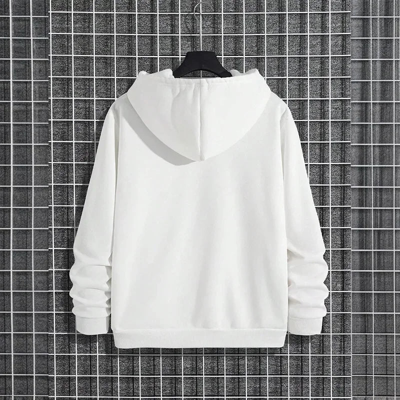 Hoodie Homme Couleur Unie Qualité Premium Capuche Casual Fashion Pullover Maison Outdoor Confortable Intemporel | Sweatshirt Capuche Premium