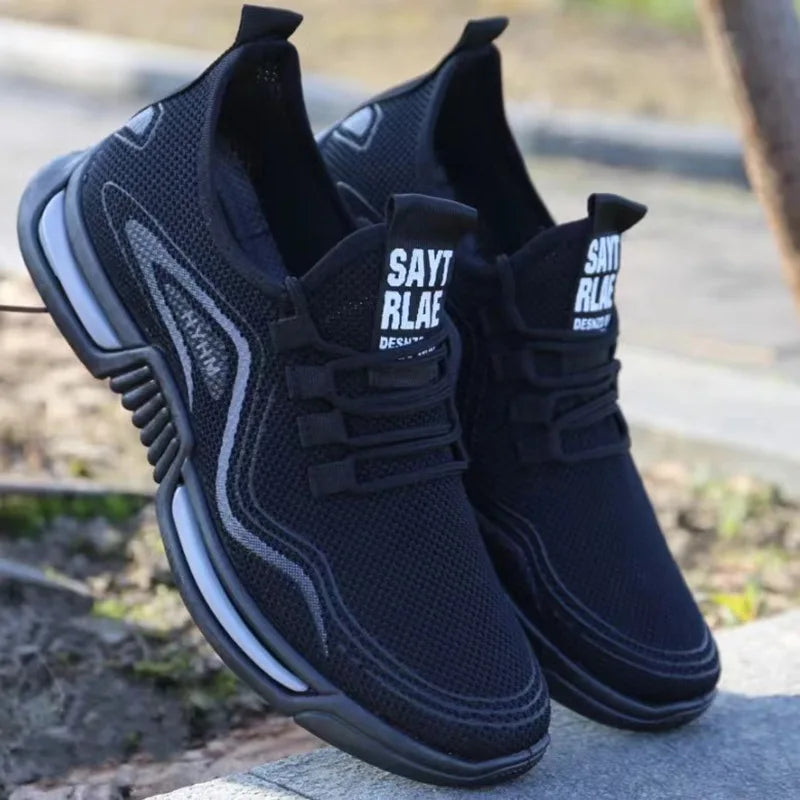 Sneakers Simples Homme Casual Non-Slip Respirantes – Running Outdoor Printemps Zapatos