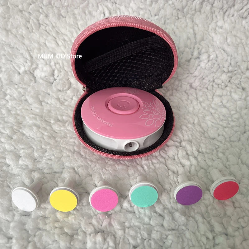 Lime à Ongles Électrique Bébé – Kit Coupe-Ongles Sécurisé Nouveau-Né Enfant Puériculture