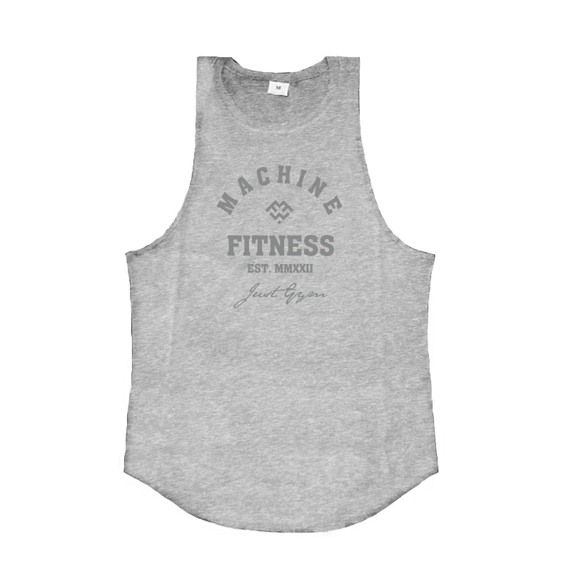 Débardeur Homme Gym Musculation Coton – Sans Manches Fitness Bodybuilding Stringer Jogging