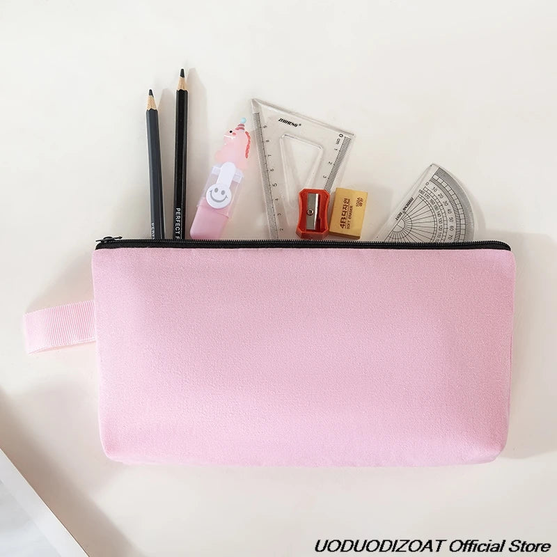 Pochettes Zippées Maquillage Colorées – Lot 1/2/3/5/10 Trousses Voyage Cosmétiques Papeterie