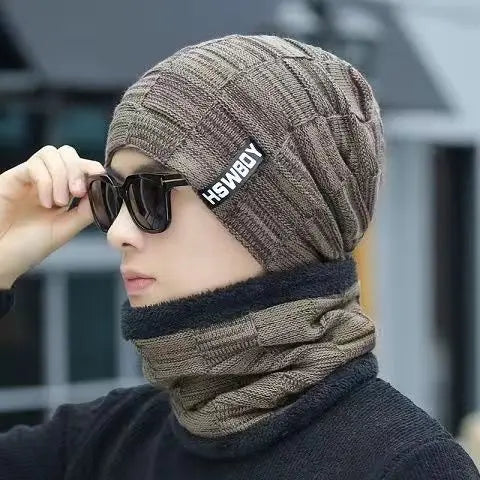 Bonnet Balaclava Homme Hiver – Cagoule Polaire Chaudée avec Visière & Fermeture Éclair | Cache-Oreilles & Tour de Cou | Ski & Outdoor