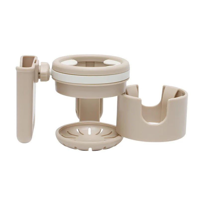 Porte-Gobelet Universel Poussette Bébé – Support Bouteille Café Téléphone Tricycle Fauteuil Roulant