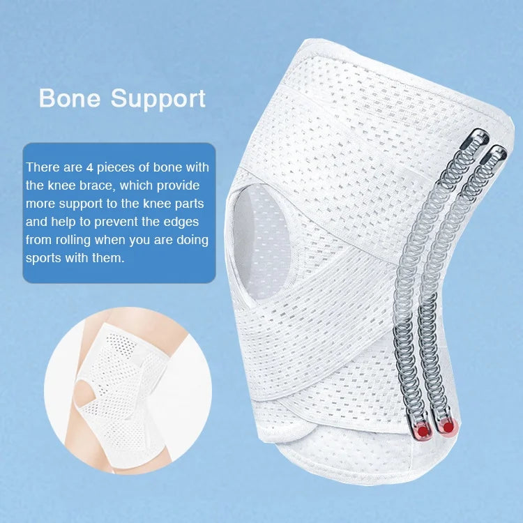Genouillère Sport Élastique Compressive Unisexe – Maintien Articulations, Arthrite & Protection Genou | Fitness, Volley & Running