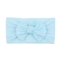 Bandeau Nœud Bébé Fille Élastique Large – Turban Headband Accessoire Cheveux 48 Couleurs