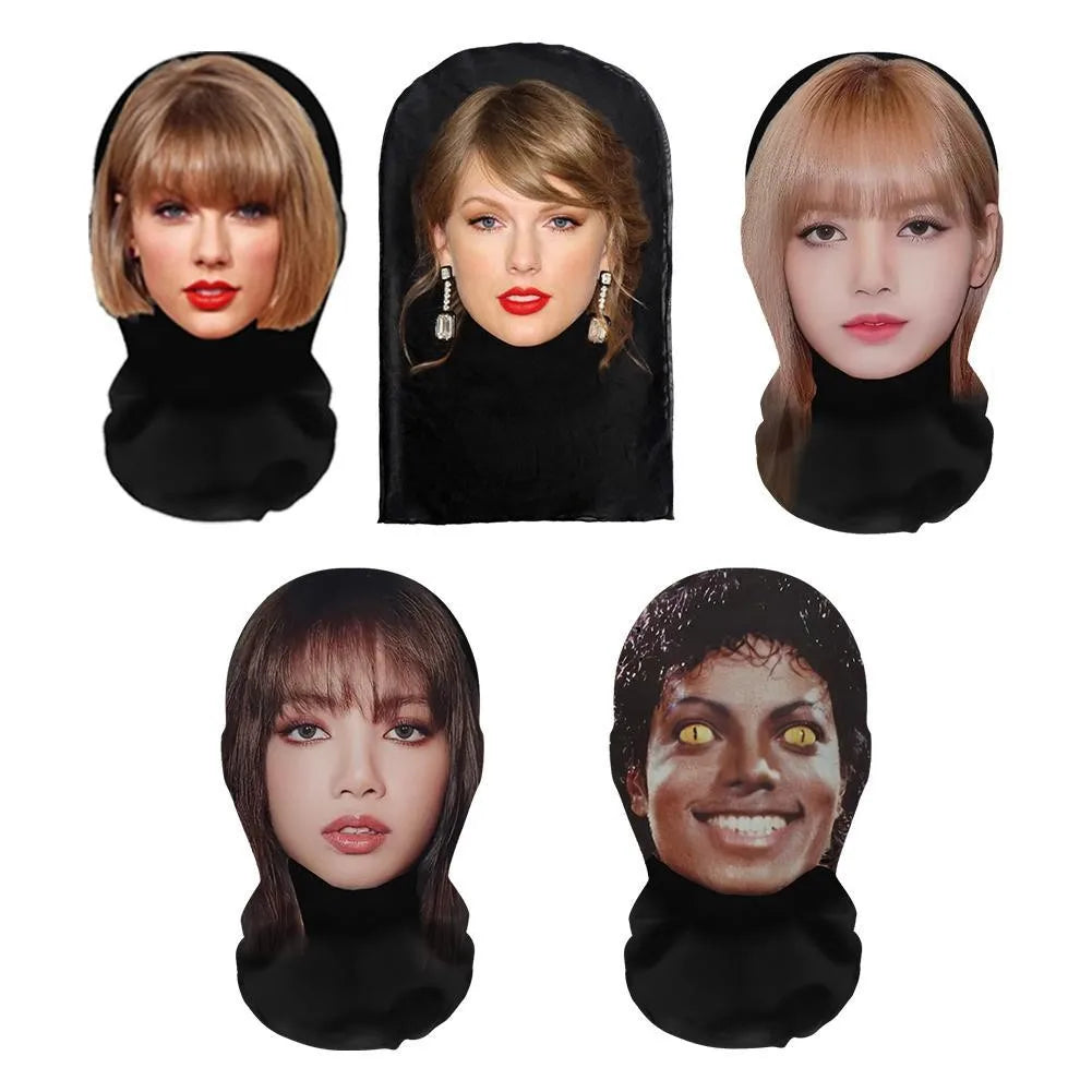 Masque Visage Complet Imprimé 3D - Cosplay, Halloween & Soirées Thématiques
