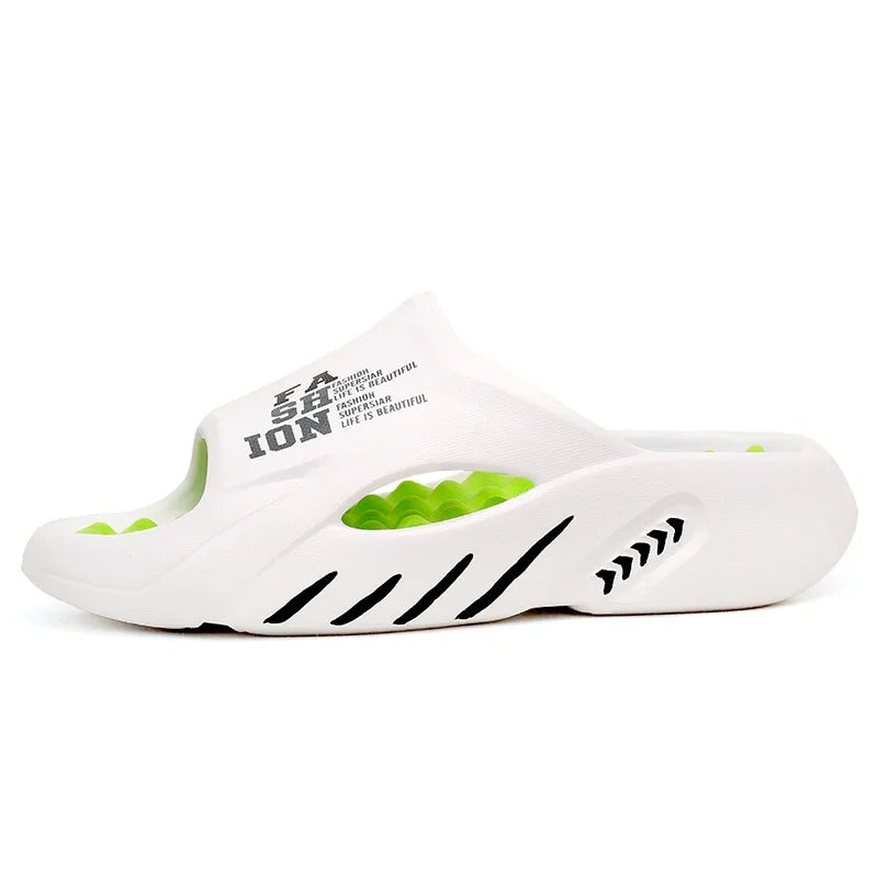 Sandales Sport Homme Comwarm Semelle Épaisse Massage – Slides Plage Casual Grande Taille