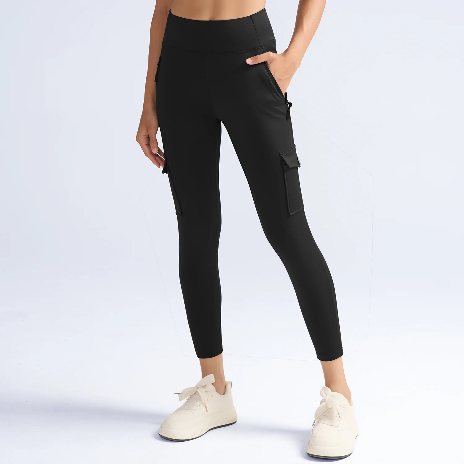 Leggings Gainants Avec Poches Femme - Effet Push-Up, Fitness & Streetwear | Lot 1 ou 3