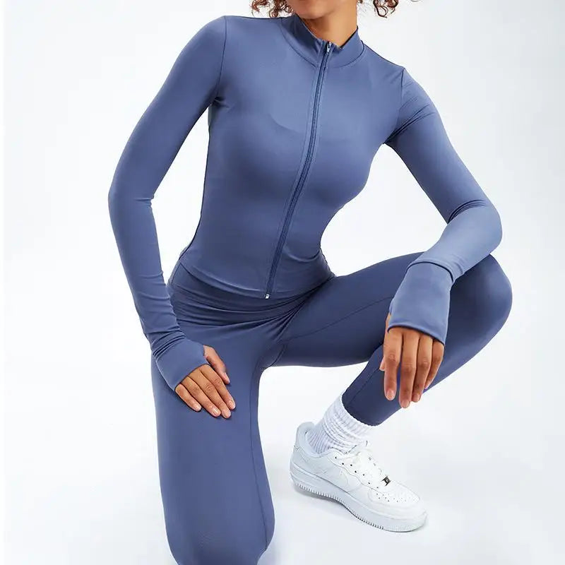 Ensemble Sport Yoga Femme 2 ou 3 Pièces Taille Haute – Doux, Respirant & Gainant | Gym, Fitness & Running | Survêtement Tendance